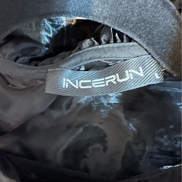 Black Sheer Ruffle Men's Button Down - Picture 7 of 9